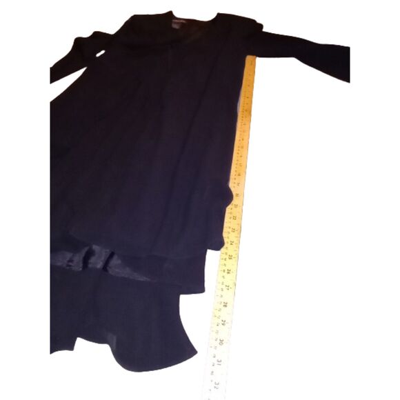 Jones Wear Women's Size 6 Black Midi Dress - Picture 5 of 8